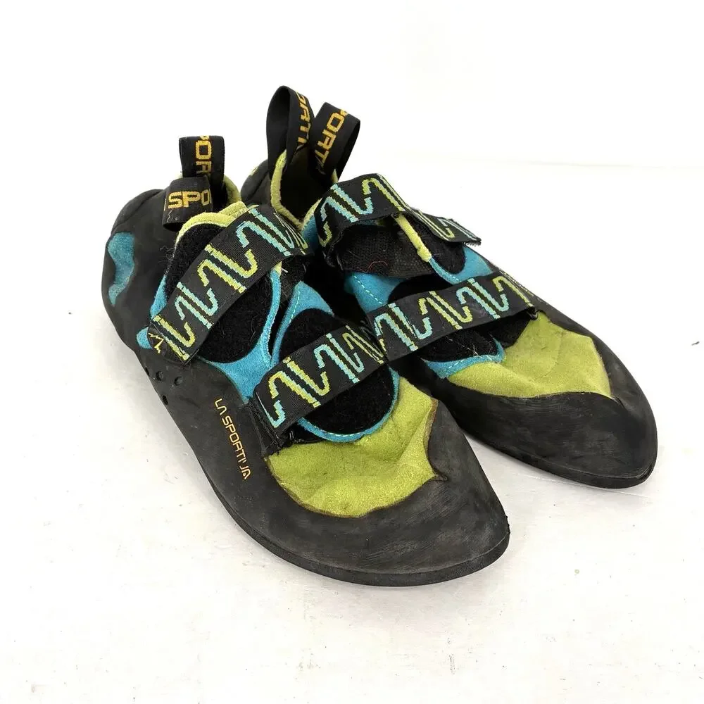 La Sportiva Katana Climbing Shoes Mens 10.5 EU 43.5 Hook Loop Rock Bouldering